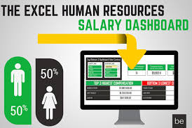 The Excel Hr Dashboard How To Create A Salary Summary Dashboard In Excel Excel How To Motivate Employees Learning Microsoft