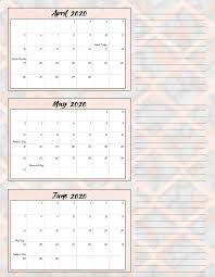 Free Printable 2020 Quarterly Calendars With Holidays 3 Designs In 2020 Quarterly Calendar Free Printables Templates Printable Free