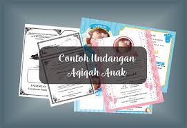 Secara bahasa, aqiqah berarti rambut yang berada di kepala bayi yang baru. Contoh Undangan Aqiqah Anak Sederhana Unik Kreatif Dalam Format Word Dan Pdf Yang Bisa Diedit Dan Disebarkan Lewat Whatsapp Infotechku