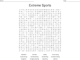 Free crosswords that can be completed online by mobile, tablet and desktop, and are printable. Adventure And Extreme Sports Crossword Wordmint