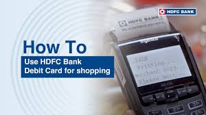 Now pay online conveniently by choosing pay with payzapp option in your payzapp. Use Hdfc Bank Debit Card For Shopping Youtube