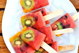Glace Aux Fruits Recette Recette Glace Sucettes Glacees Glace A L Eau