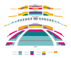 Seating Chart The National Ballet Of Canada