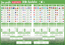Juli 2014 findet in brasilien die 20.fifa fußball weltmeisterschaft statt, die alle vier jahre ausgetragen wird. Klenkes Wm Spielplan Zum Ausdrucken