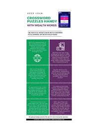 Crossword help, clues & answers. Keep Your Crossword Puzzles Handy With Wealth Words