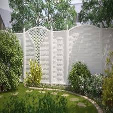 Brugmann Rankgitter Longlife Rechteck Weiss 40 X 180 Cm Fenster Kunststoff Garten Grundriss Sichtschutzzaun Garten