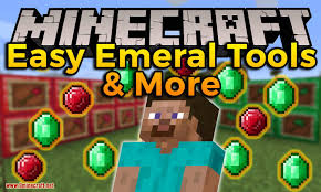 Also referred to as minecraft classic or minecraft java edition. Easy Emerald Tools More Mod 1 17 1 1 16 5 Awesome Tools 9minecraft Net