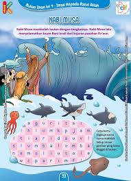 Download Gratis Worksheet Nabi Musa Buku Anak Buku Membaca Buku