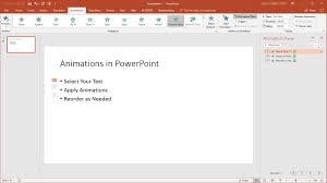 For example, an animation can be used to highlight a particular element on your slide. Change Order Of Animations For Powerpoint Slides