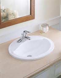 round bathroom sink