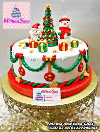 Christmas Cake By Mero Wageeh Christmas Cake Designs Christmas Cake Decorations Christmas Cake