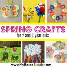Painting a tin can is such a fun craft for 2 year olds. Spring Crafts For 2 And 3 Year Olds My Bored Toddler