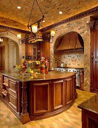 As seen in the photos above, each kitchen has a base color on the walls. Pin By Feasthome Kitchen Specialist On Kitchens Tuscan Kitchen Design Tuscan Kitchen Mediterranean Kitchen Design