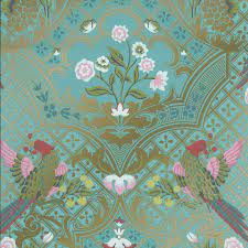 We hope you enjoy our growing collection of hd images to use as a background or home screen for please contact us if you want to publish a blue and gold desktop wallpaper on our site. Buy Brodsworth Empress Bird Wallpaper Little Greene