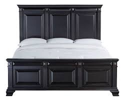 The upholstered headboard features button tufted accents while the storage footboard offers padding on top. Shop King Beds Badcock Home Furniture More
