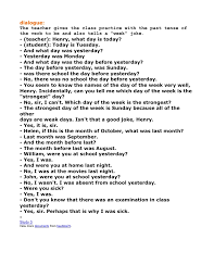 Alan:i told you not to do it but you did it again. Past Tense Dialogue Bltcollege In