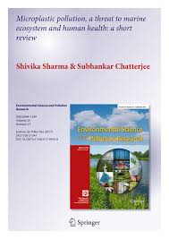Pavly benjamin added it jan 06, 2020. Pdf Microplastic Pollution A Threat To Marine Ecosystem And Human Health A Short Review