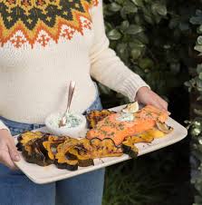 Drizzle grapeseed oil oven the acorn squash and sprinkle the salt, black. Grilled Salmon With Acorn Squash And Herbed Butter A Cozy Kitchen