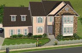 Italiano:costruire una bella casa in sims 3. Mod The Sims 5 Bedroom Colonial Style House My 50th Upload
