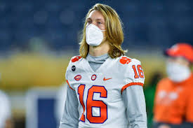 Amber phommathep made a wager with her fiance logan nugent: Clemson Football S Trevor Lawrence Previews Notre Dame Game The State