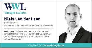Consumer court, criminal, divorce, + 3 more. Wwl Thought Leaders Global Elite 2021 Niels Van Der Laan Lexology