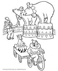 Circus Coloring Page Circus Bears Bear Coloring Pages Coloring Pages Animal Coloring Pages