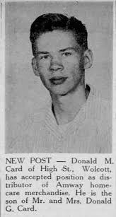 Remembering Wolcott, NY and vicinity