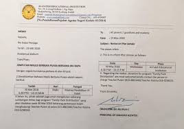 Berikut ini beberapa ucapan selamat buka puasa in english yang bisa kamu. Memo On Iftar Jamaie On 30 May Maahad Pendidikan Al Fateh Al Fateh Educational Institution Facebook