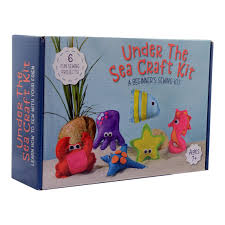 Download Ciyvolyeen Sea Animals Sewing Kit Make Your Own Ocean Animals Mermaid Diy Felt Craft Kit Gifts For Beginner Kids Educational Art Craft Supplies Set Of 8 Craft Kits Toys Games Botani Com Au