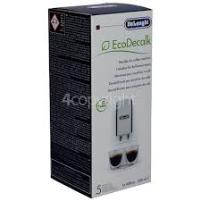 Eco descaler mini conveniently packaged in 4 single doses (100 ml each) eco descaler solution is suitable to use with any coffee or espresso machine; Delonghi Ecodecalk Universal Coffee Machine Descaler Www 4delonghi Co Uk