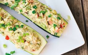 Zucchini Tuna Boats Recipe Zucchini Tuna Zucchini Lunch