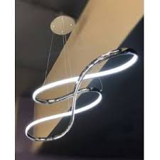 Artistic Modern Sarkit Power Led Avize Krom Concept Urun Beyaz Isik Avize Led Urunler