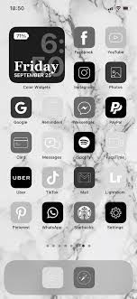 Maybe you would like to learn more about one of these? Ios 14 App Icons Minimal Black White Grey Minimalist Etsy App Icon Ios Homescreen