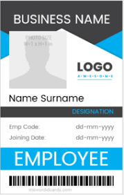 Choose from 678 printable design templates, like id card posters, flyers, mockups, invitation cards, business cards, brochure,etc. 100 Vertical Blank Id Card Templates Microsoft Word Id Card Templates
