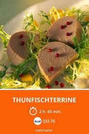 Thunfischterrine Rezept Lebensmittel Thunfisch Nahrung