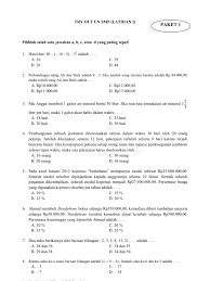 Untuk memahami ini saya sering menggunakan rumus. Try Out Un Mtk Smp Ke 1
