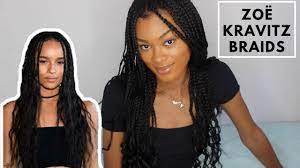 Maybe you would like to learn more about one of these? Zoe Kravitz Inspired Box Braids How I Do My Box Braids Youtube