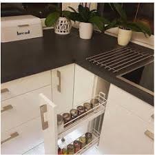 white kitchen trolley cabinet, tahura