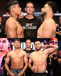 In our second prelim both Jonathan Vasquez and Brian Rodriguez will be making their pro debut! Live on @ufcfightpass Youtube Channel 9pm ET/6pm PT From the beautiful @chumashcasino TICKET IN BIO #