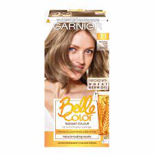 Shop the ash brown hair dye range online at superdrug. Garnier Belle Color Natural Dark Ash Blonde 7 1 Permanent Hair Dye Wilko