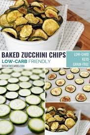 * percent daily values are based on a 2000 calorie diet. Healthy Baked Zucchini Chips 4 Ways Low Carb Friendly Ditch The Carbs