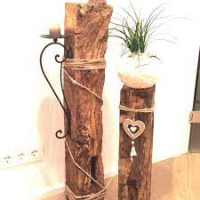 83 genial baumstumpf deko ideen baumstamm deko selber machen garten diy fensterladen