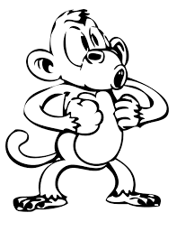 You can use our amazing online tool to color and edit the following monkey coloring pages for adults. Baby Monkey Coloring Page Novocom Top