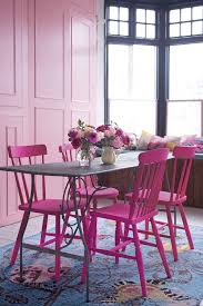 57 Fresh Centerpieces And Decorations To Spruce Up Your Table For Spring Dining Room Paint Pretty Room Bright Chair