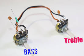 For wiring you need to go parallel to the input of the volume controls. Volume Bass And Treble Circuit In Audio Amplifier 11 Steps Instructables
