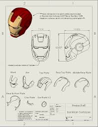 Activity map that was packed with easter eggs teasing the future of the mcu. Full Metal Iron Man Helmet Project Goengineer