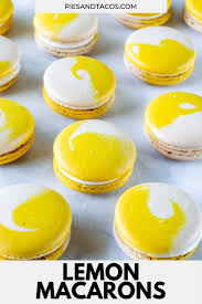 Lemon Macarons Recipe In 2020 Lemon Macarons Macaron Recipe Lemon Macaron Recipe