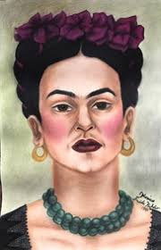 Frida Kahlo (mixed Media On Paper)v $9000