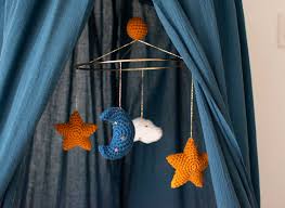Moon And Stars Baby Mobile Octopus Crochet Free Patterns