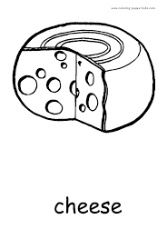 1 it is the most commonly used letter in many languages, including czech , danish , dutch , english , french , german , hungarian , latin , latvian. Cheese Color Page